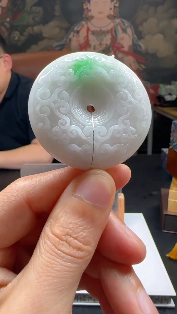 【闪购商品】定制翡翠未镶嵌L-@@QJXC12074