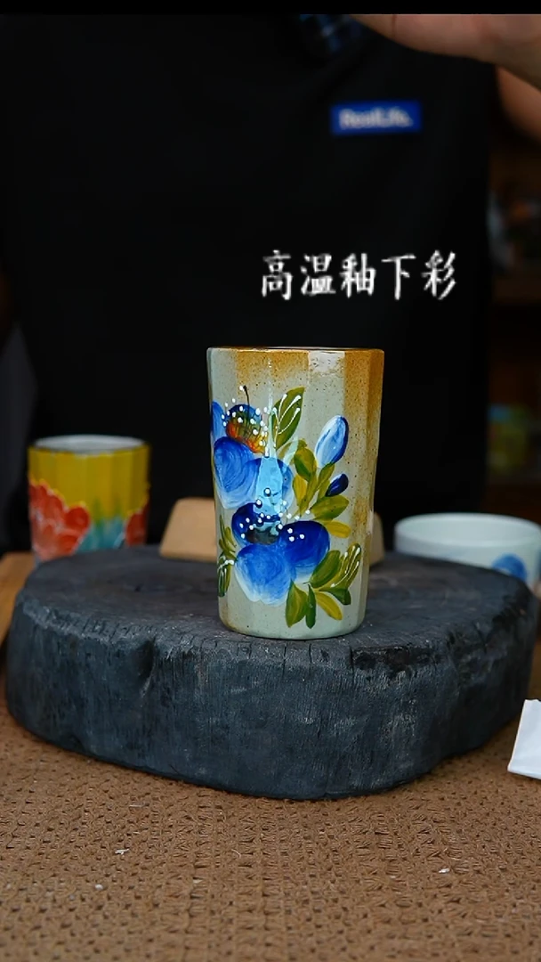 釉下彩36手工高温陶瓷
