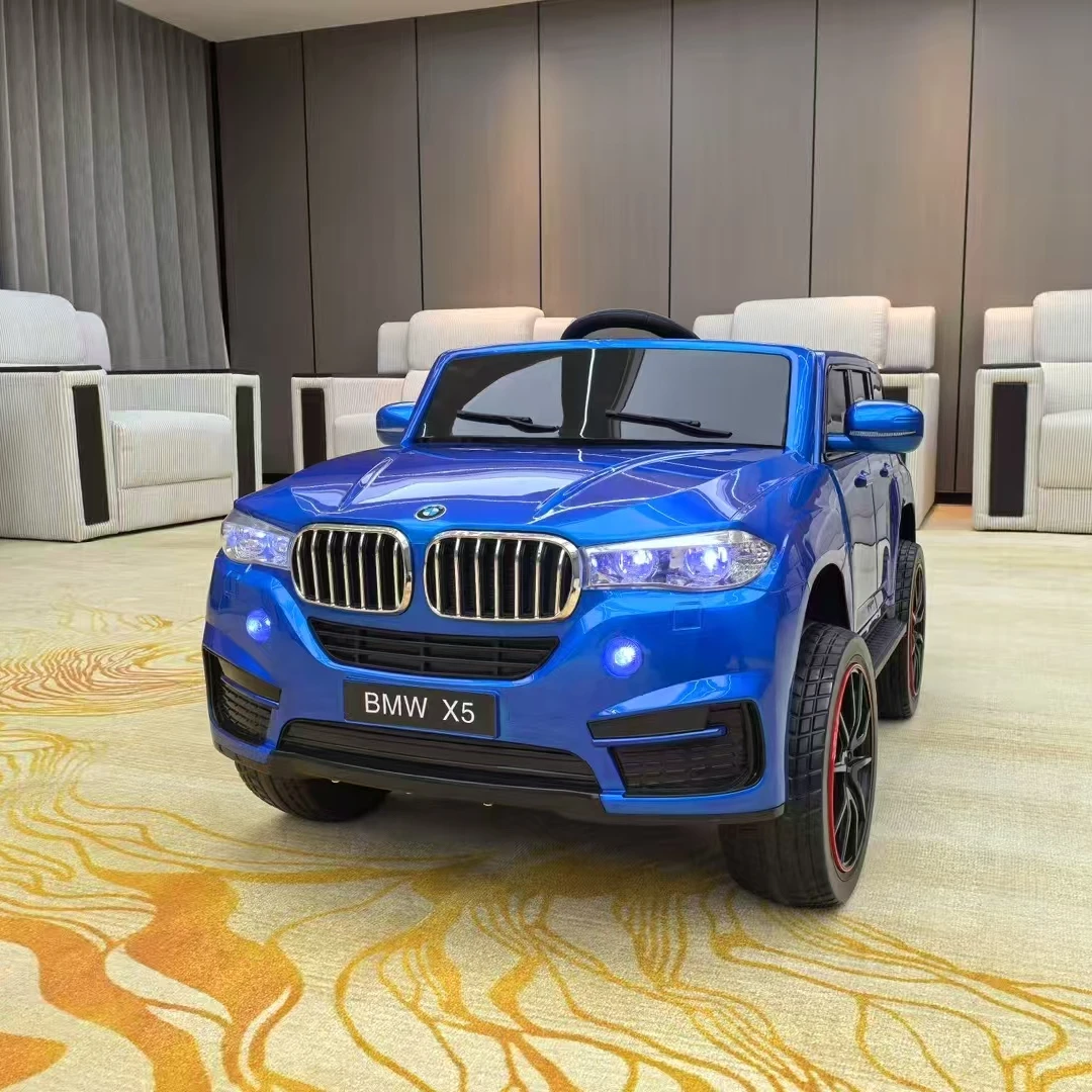 宝马儿童电动车1-6岁可坐四轮车男女宝宝0-3岁遥控玩具车童车跑车