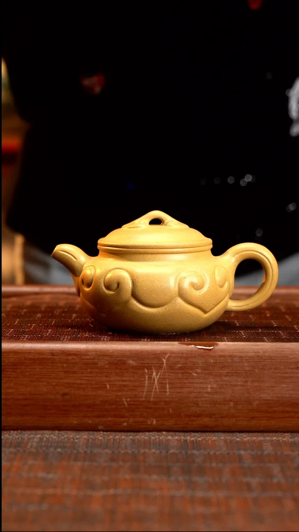 茶壶紫砂ZQQ  本绿 如意仿古