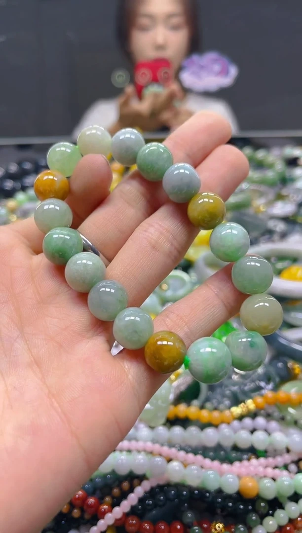 颈饰未镶嵌翡翠10MM