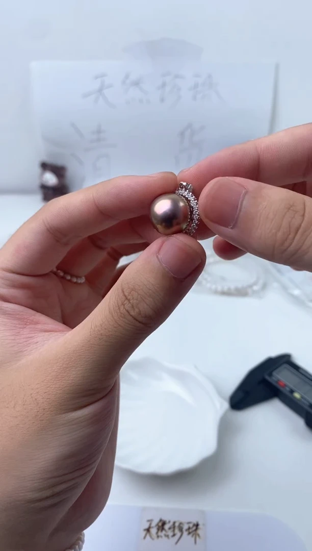 吊坠(赠链)银S925镶嵌淡水珍珠11111111