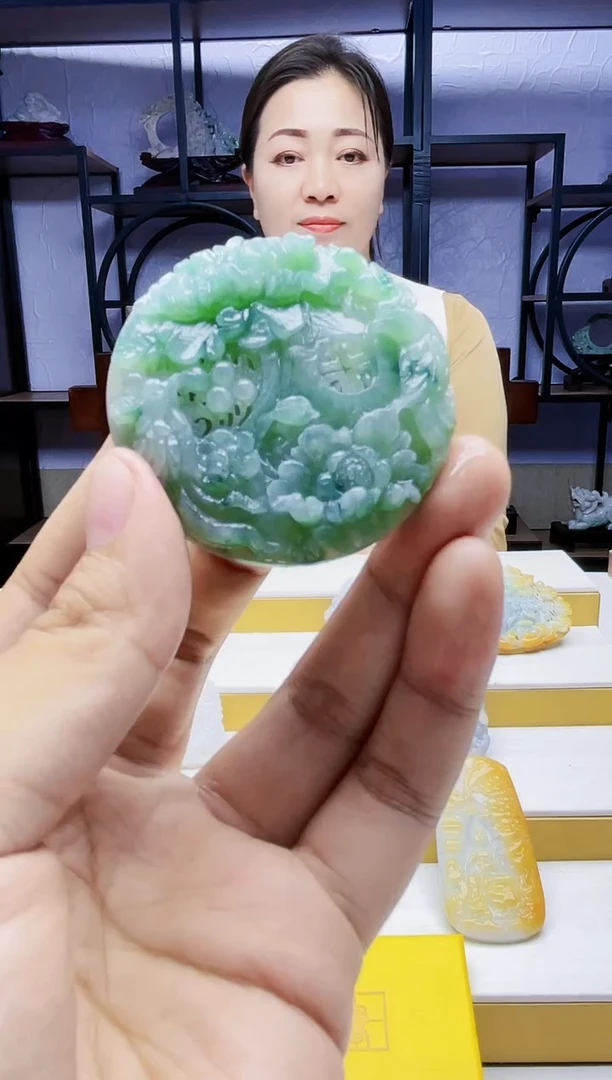 定制翡翠未镶嵌毛货06020162