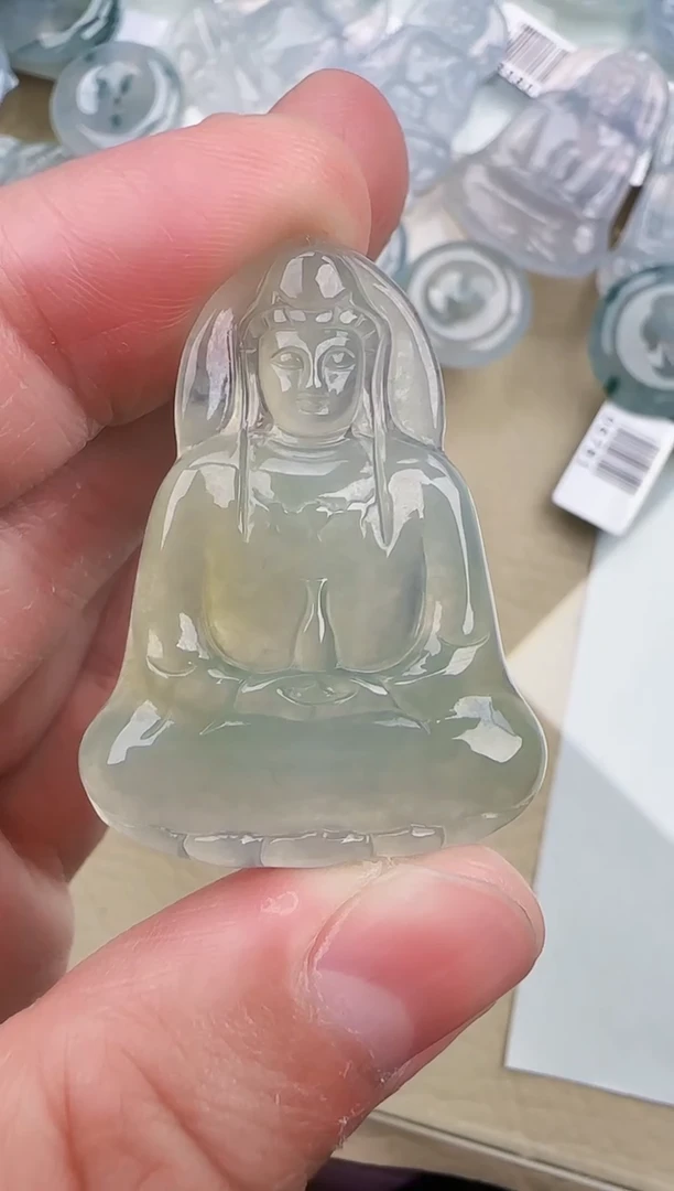 颈饰未镶嵌翡翠缅甸翡翠a货