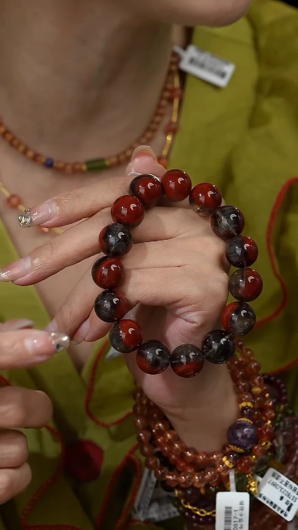 水晶手串未镶嵌T53（多样性发一件）极光14mm