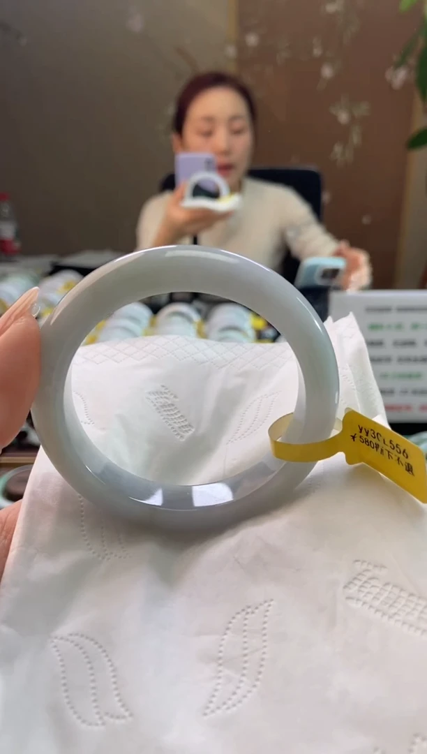 未镶嵌手镯翡翠55.7圈口t