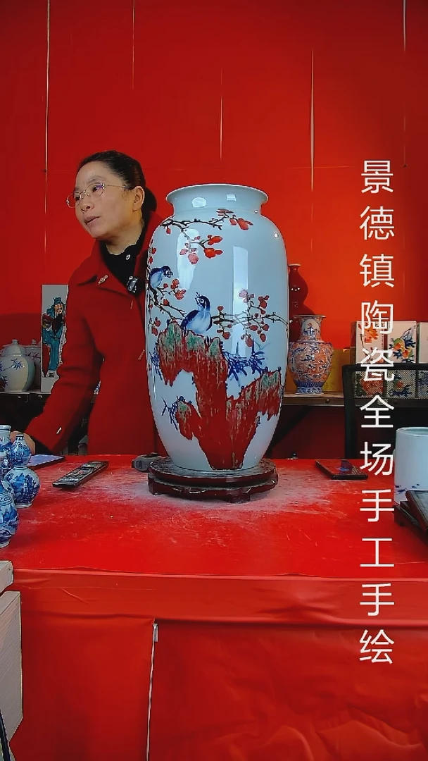 摆件陶瓷景德镇陶瓷 全场手工手绘