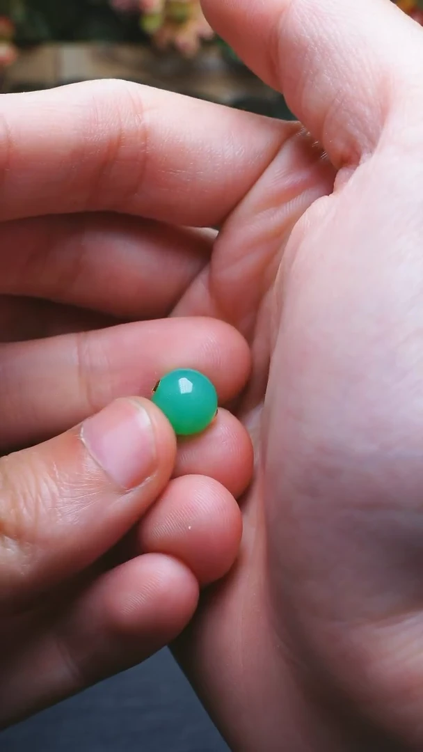 【闪购商品】石英质玉配件18K金镶嵌18k澳洲玉路路通-多样性发其一