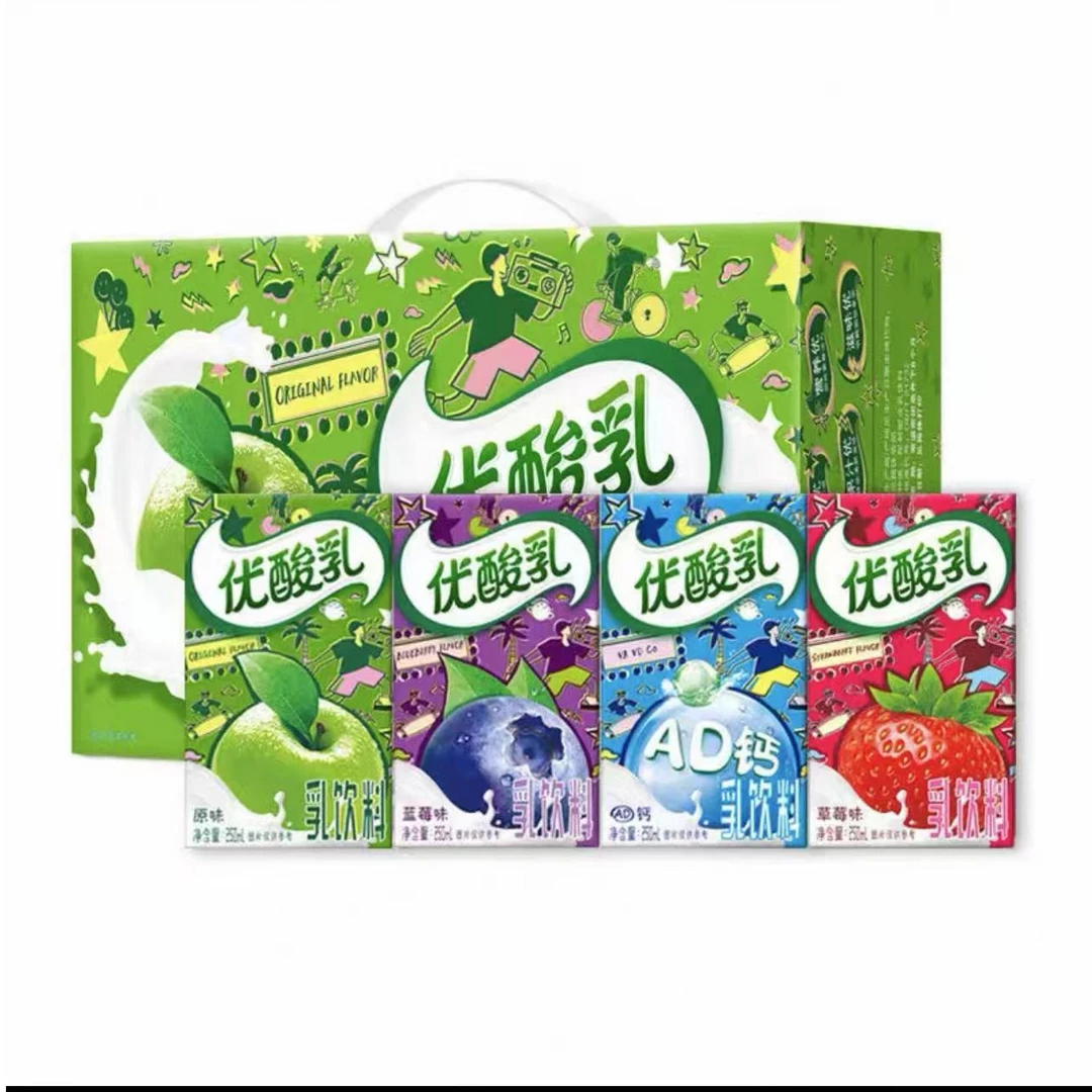 （6月产）伊利优酸乳系列250ml*24奶