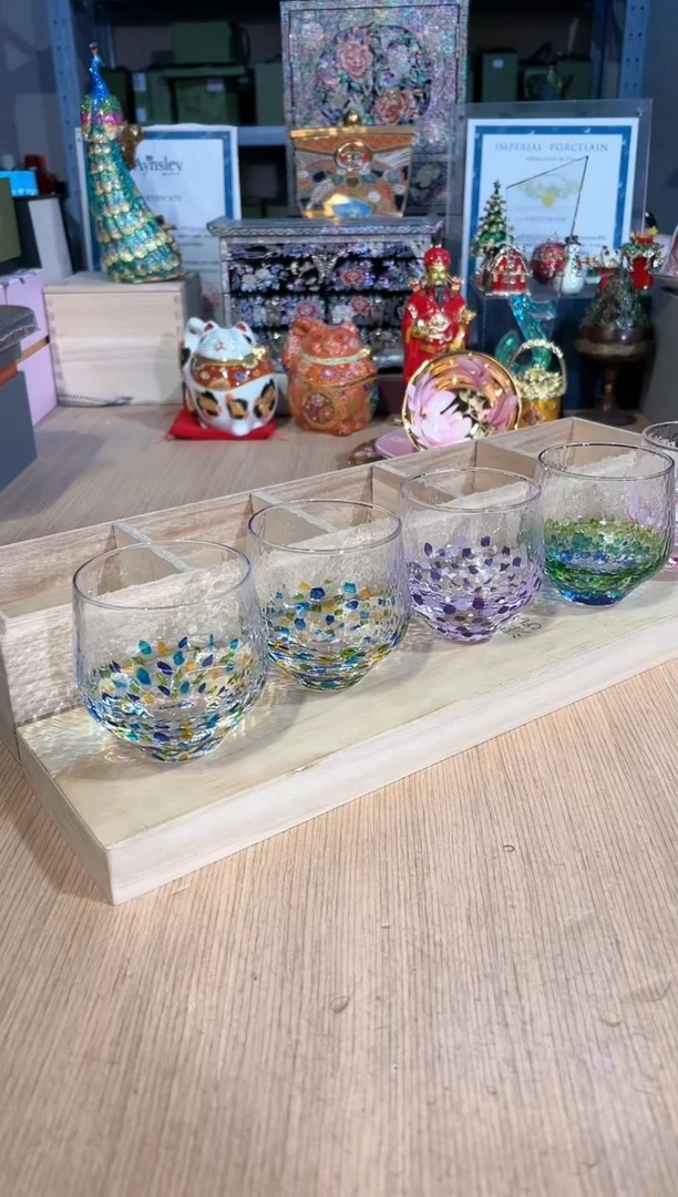 【闪购商品】杯91木盒五色星空杯