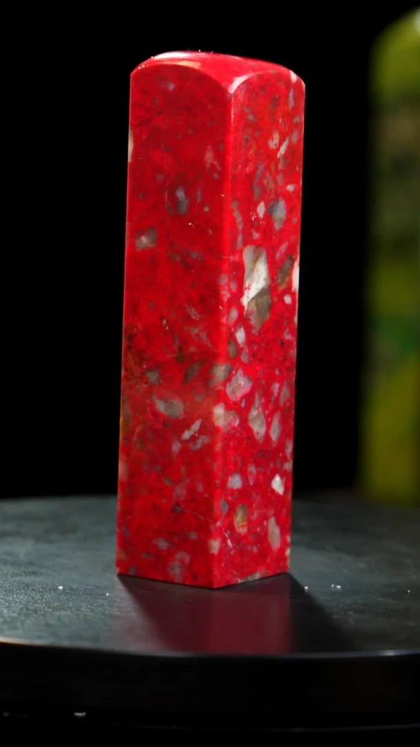 鸡血石精品大红袍鸡血石旬阳