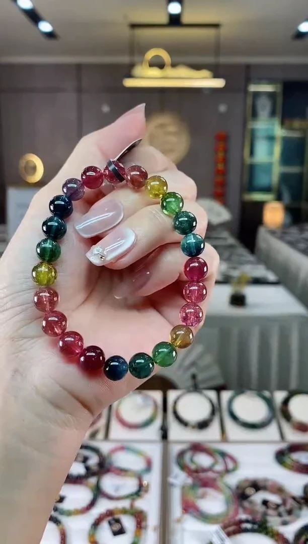 【闪购商品】碧玺单圈手串未镶嵌（多样性发一条）hon