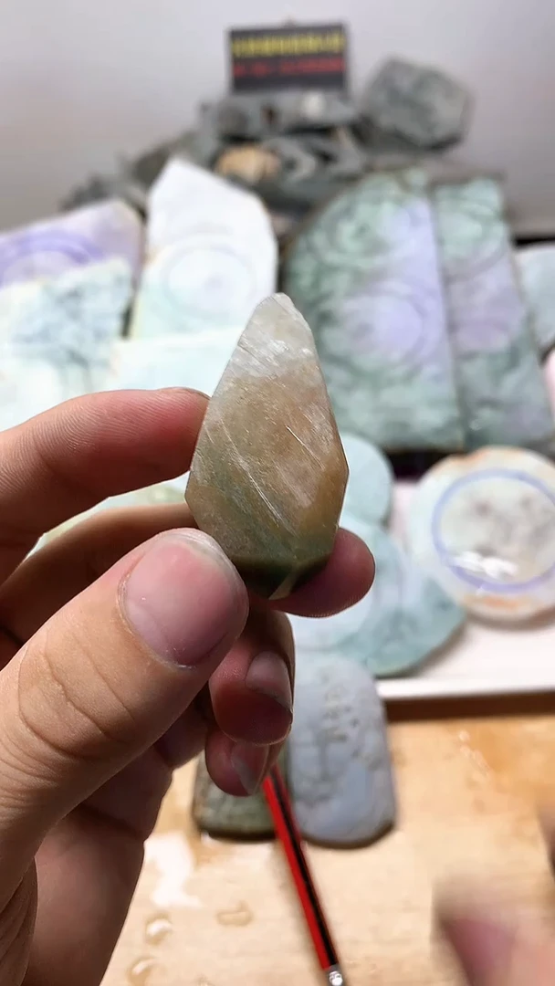 裸石翡翠天然缅甸翡翠A货45