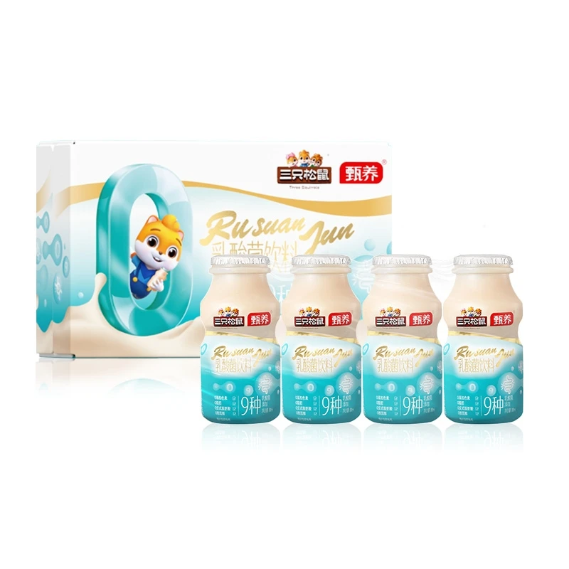 Three Squirrels/三只松鼠乳酸菌饮品小时候味道回忆满满