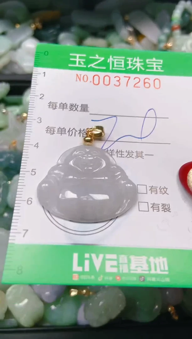 【闪购商品】翡翠颈饰未镶嵌闪购0037260