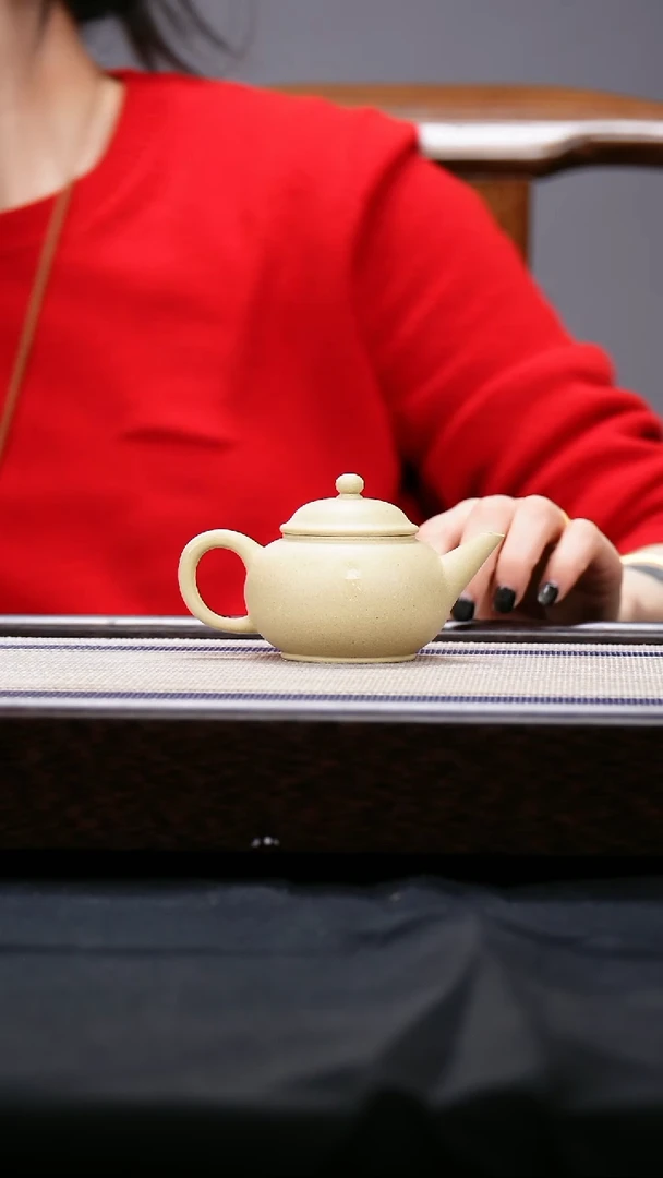 【闪购商品】紫砂茶壶本山绿泥  水平壶