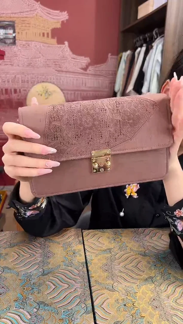 刺绣苏绣手工刺绣包包