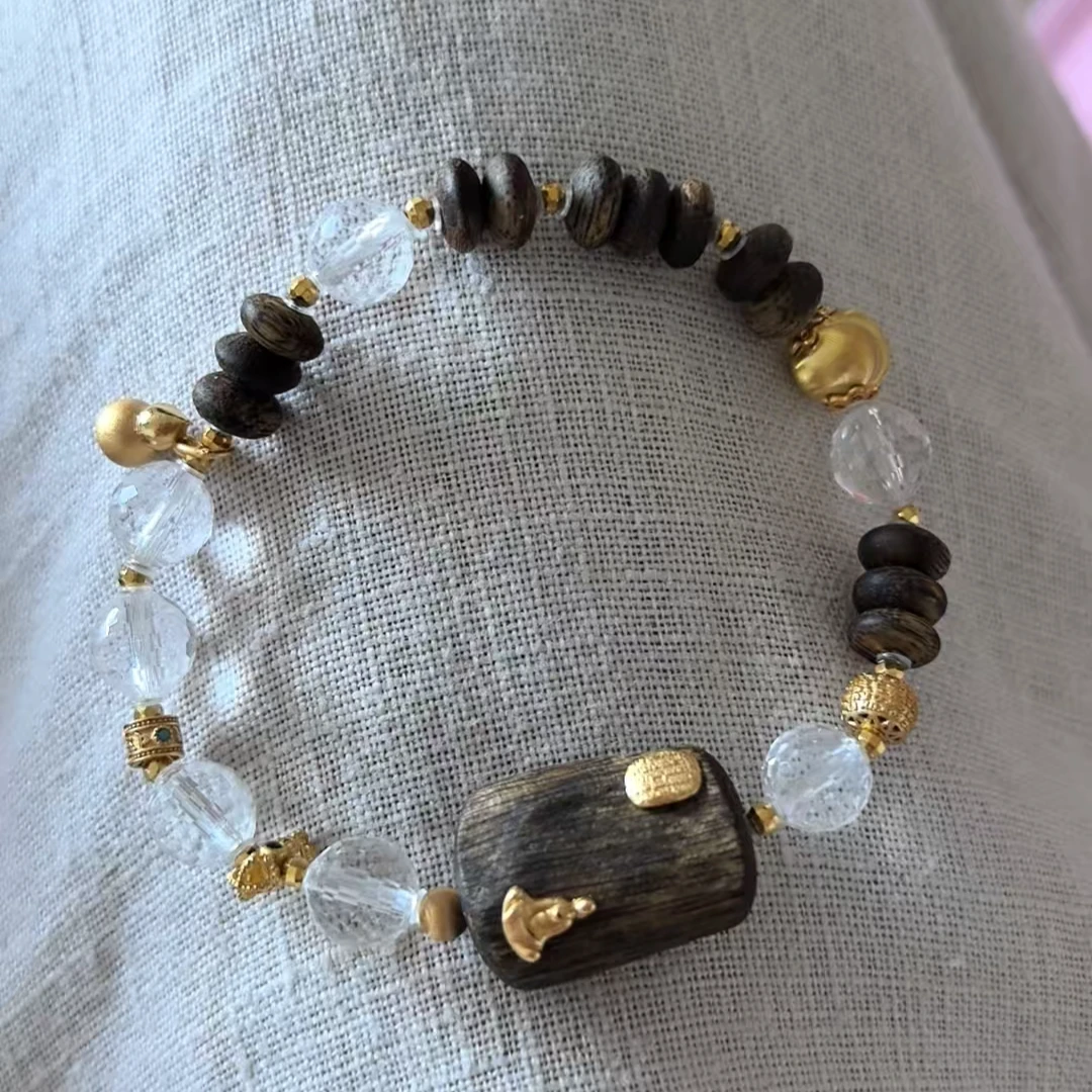 沉香【香掌柜】香姐自己定制11月-1月16，沉香单圈手串（发一件）