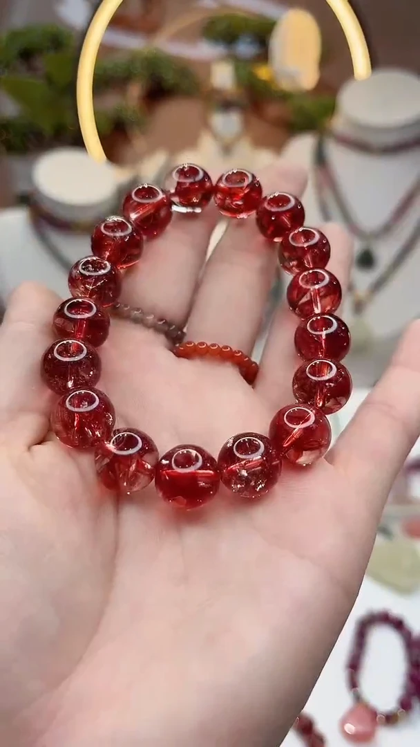 【闪购商品】水晶手链未镶嵌水晶胶花手链12