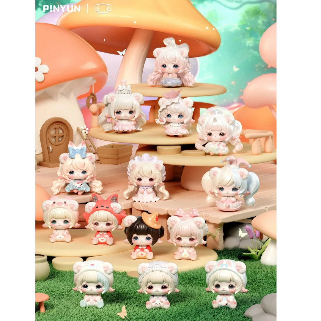 【拆盒】MIMIA童梦小屋系列潮玩盲盒手办摆件