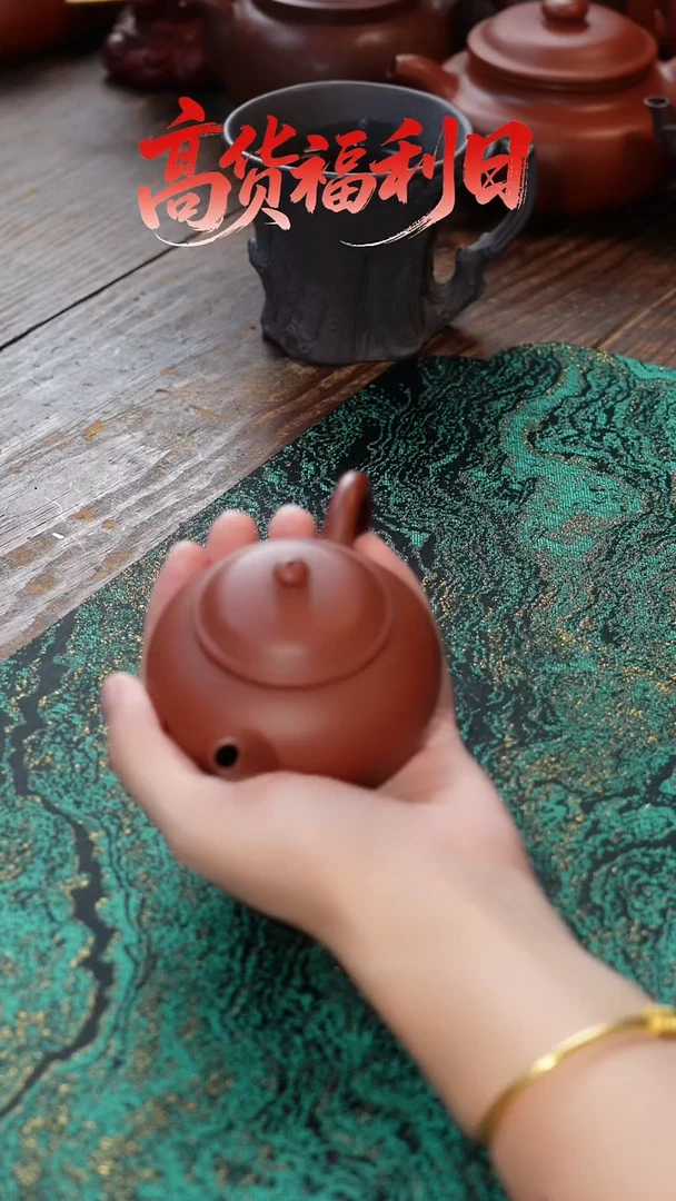 茶壶紫砂迷你小水平