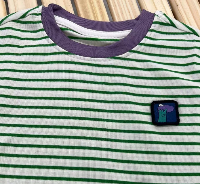 903款儿童长袖条纹款T