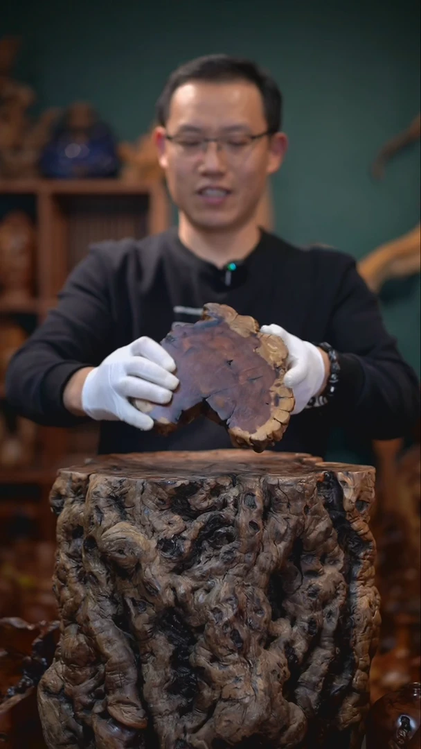 【闪购商品】枣木雷击枣木底座