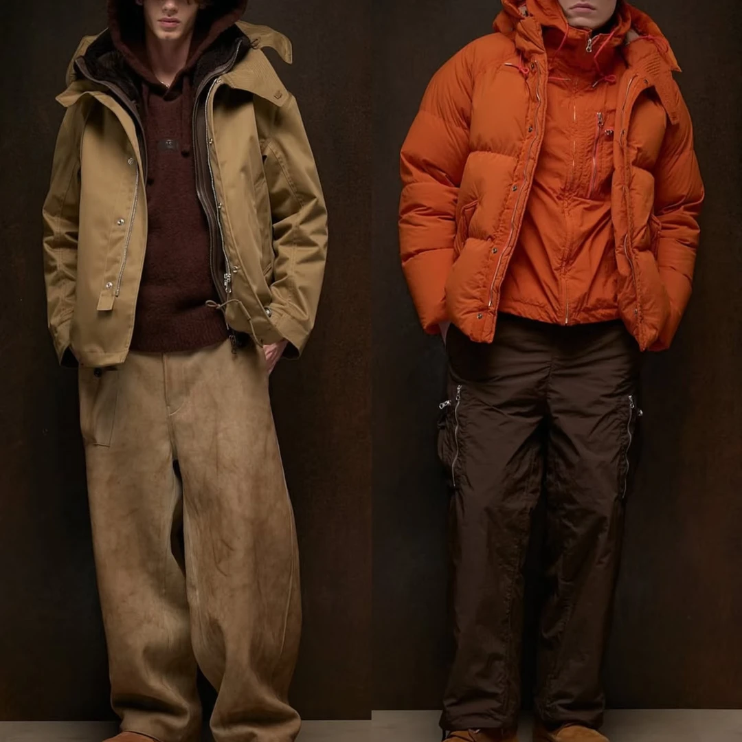 19号  春秋男士时尚高能感真皮休闲编织皮衣 8197