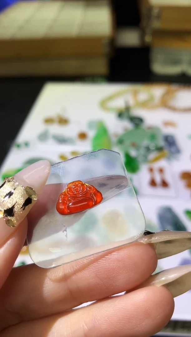 未镶嵌定制翡翠毛货