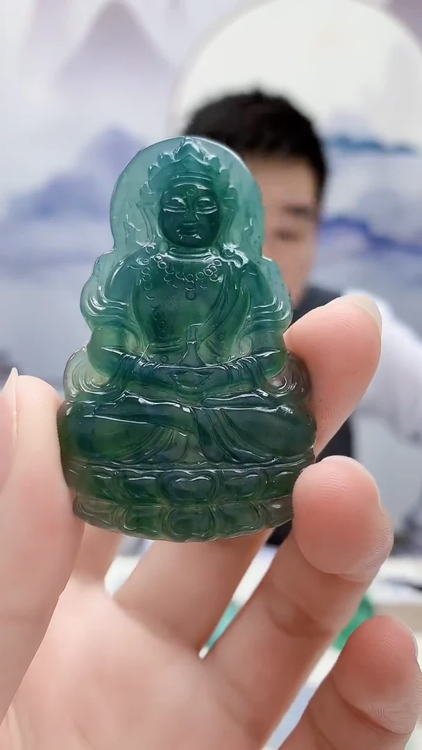 颈饰未镶嵌翡翠T*5176ry-毛货挂件