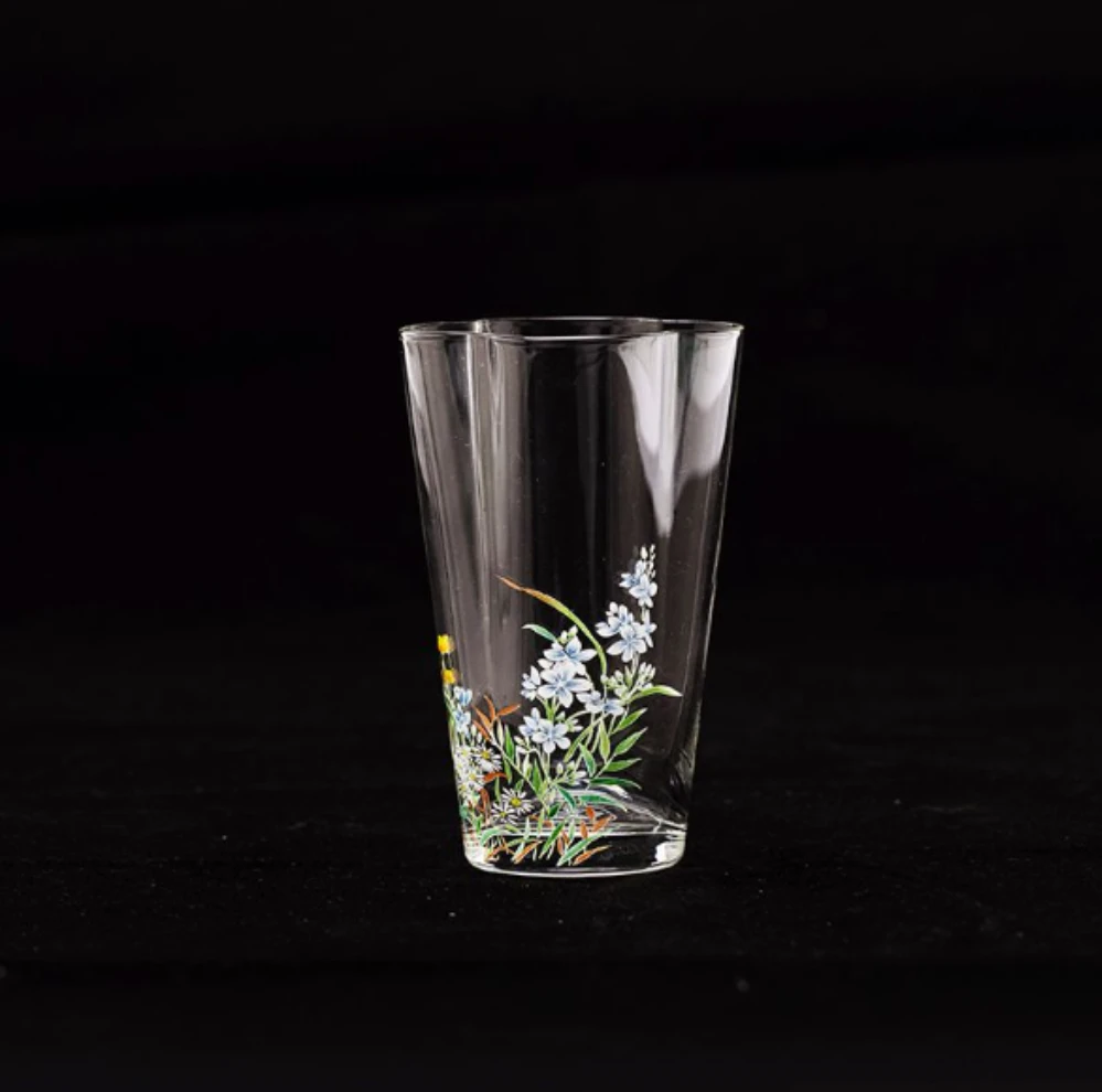 水映兰花花杯-高款