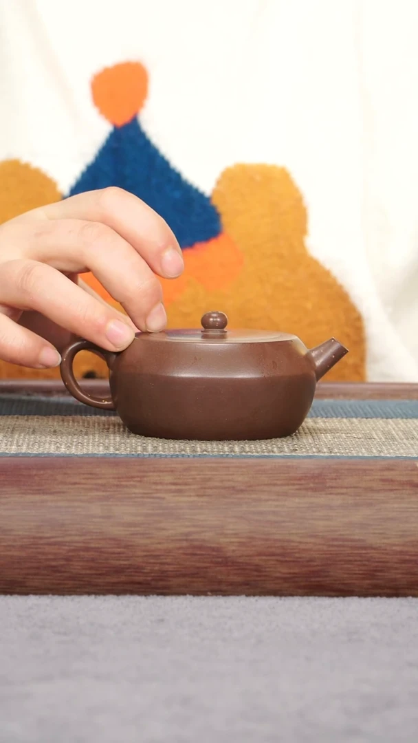【闪购商品】紫砂茶壶紫泥 铺砂巨轮