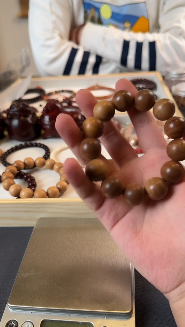 檀香木手串/手链老山檀香沉水18mm