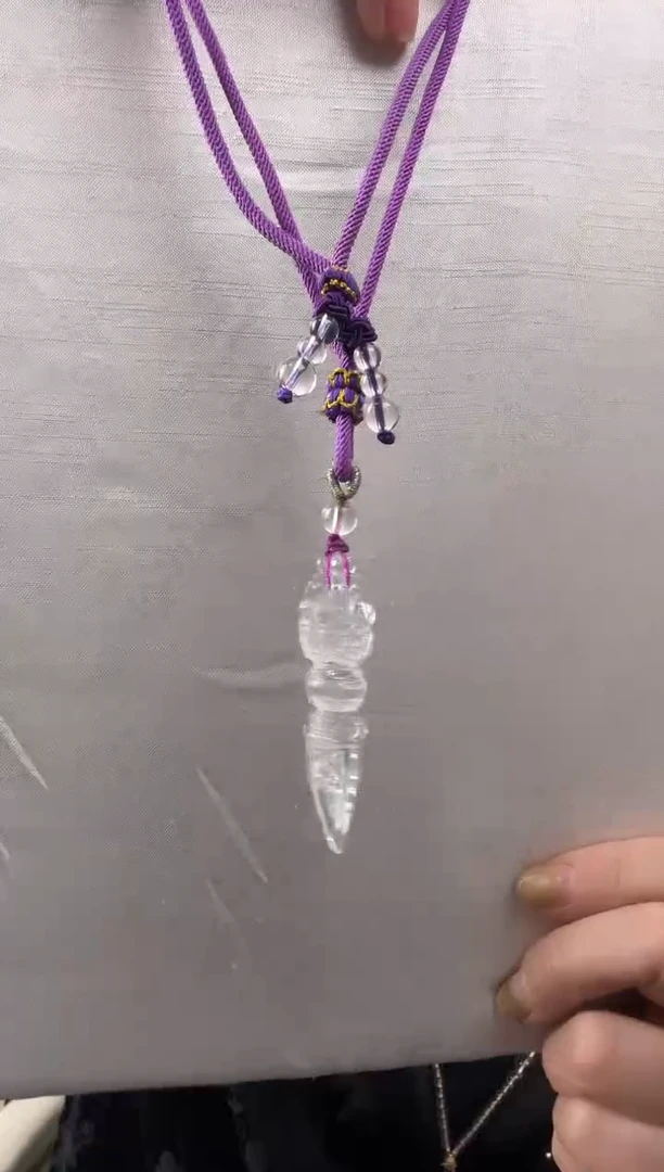 颈饰未镶嵌水晶天然