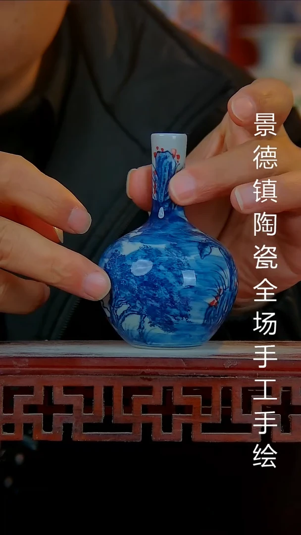 摆件陶瓷景德镇陶瓷 全场手工手绘