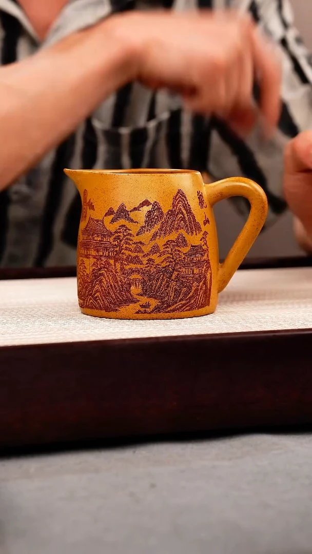 茶壶紫砂段泥 公道杯