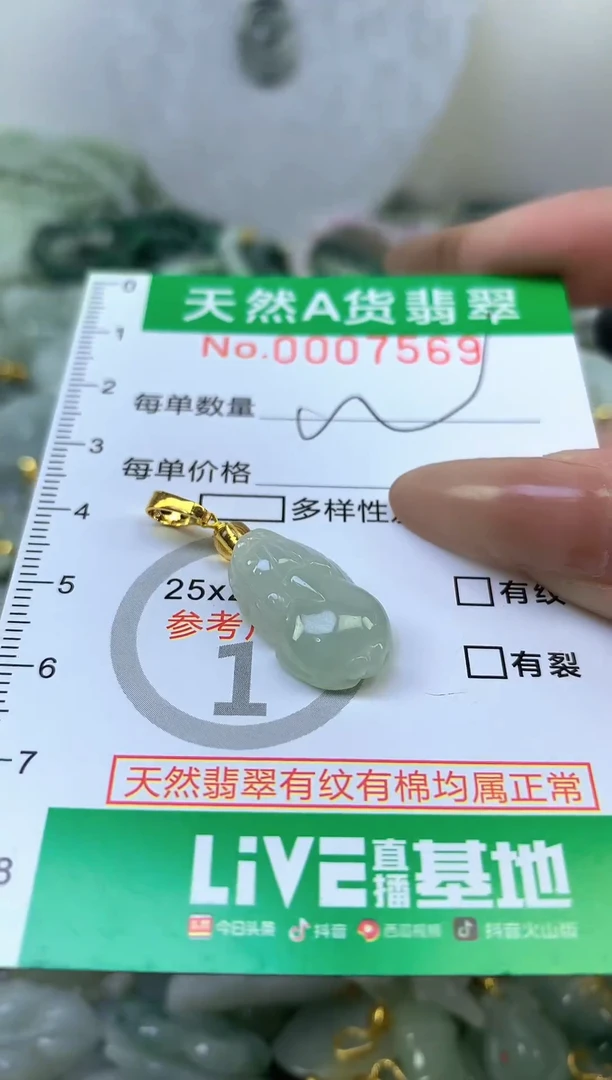 颈饰未镶嵌翡翠未镶嵌纯天然A货翡翠