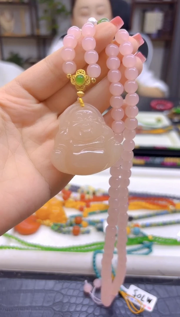 毛衣链未镶嵌和田玉DIY款M285