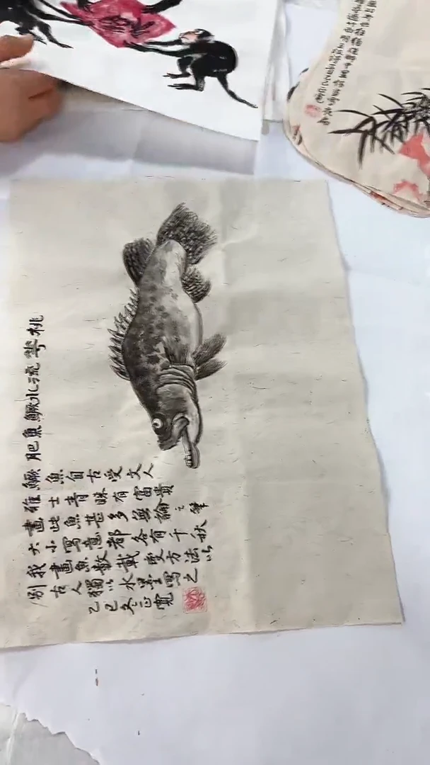 国画直播福利/国画/花鸟