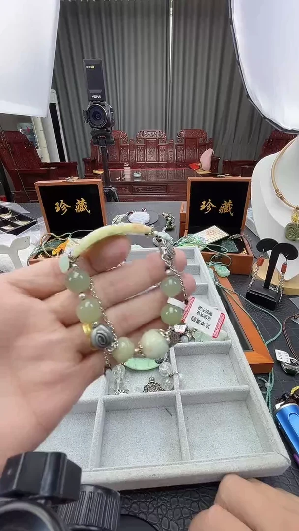 颈饰未镶嵌翡翠翡翠手链