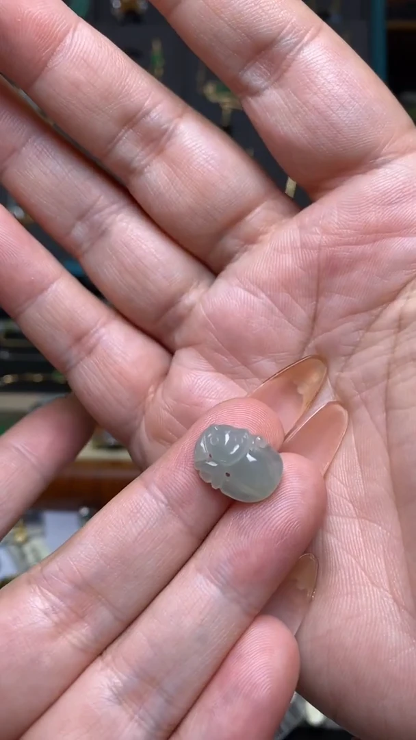 颈饰未镶嵌翡翠净货38744