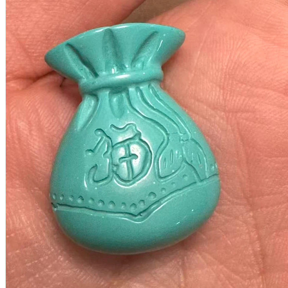 非金属珐琅吊坠 蓝美人 福袋 吊坠