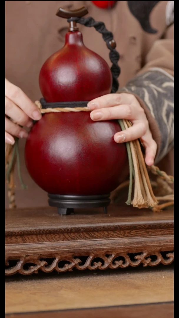 237号精品天然大漆酒葫芦一物一拍~