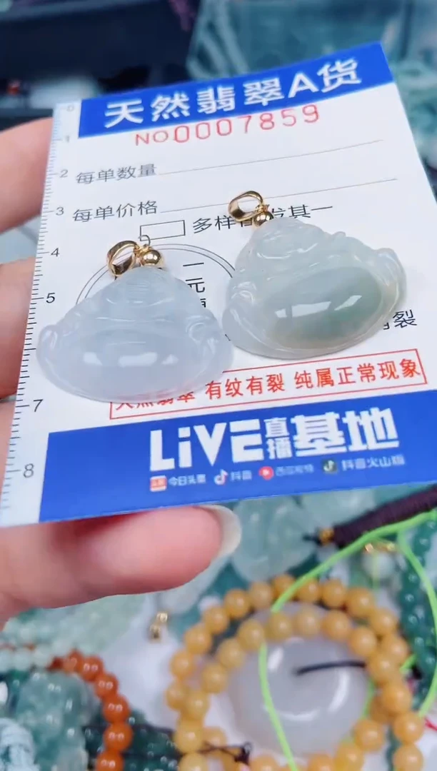 颈饰未镶嵌翡翠00007859