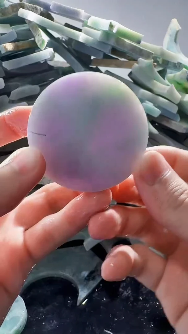 裸石翡翠缅甸翡翠A货文25