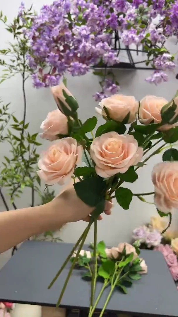 3枝香槟色手感保湿卡布