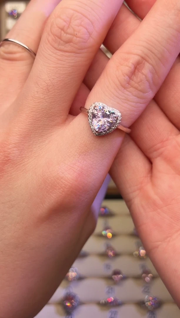 戒指彩色蓝宝石银S925镶嵌00000