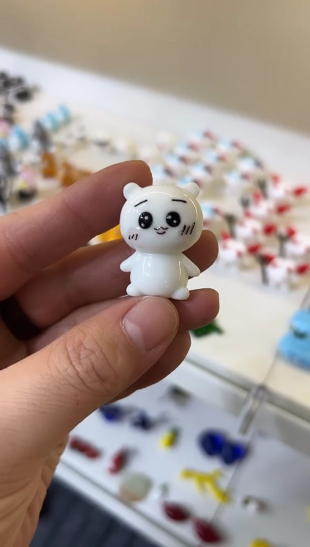 手工艺品琉璃小熊