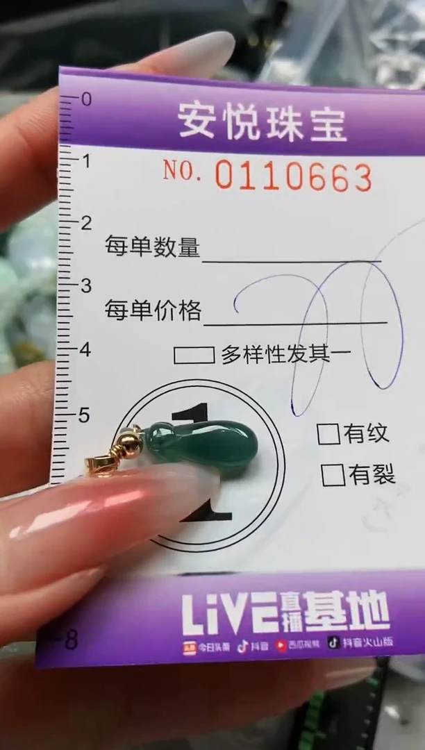 【闪购商品】翡翠颈饰未镶嵌闪购0110663