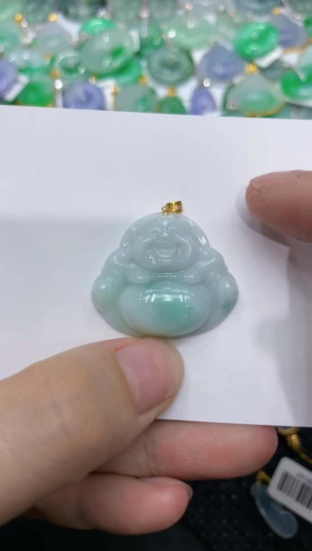 【闪购商品】翡翠颈饰18K金镶嵌11111111111